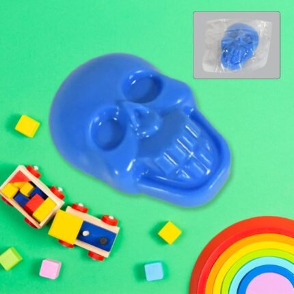 Pull Back Skull Toy Small DIY Pull-Back Action Toy for children, Fun and Engaging Toy for Creative Play and Motor Skills Development