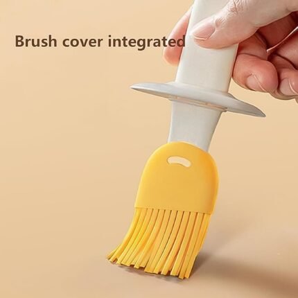 2-in-1 Oil Dispenser Bottle with Silicone Basting Brush (Set of 1)