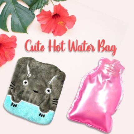 Small Hot Water Bag with Print Cover: Fun and Effective Pain Relief for Muscle Aches and Cramps